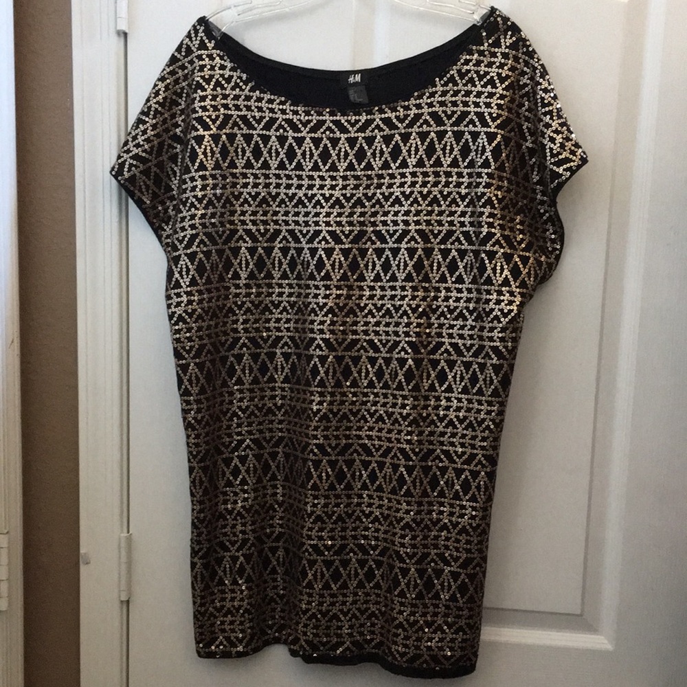 FINAL MARKDOWN Ladies’ H&M Sequined Top (M)